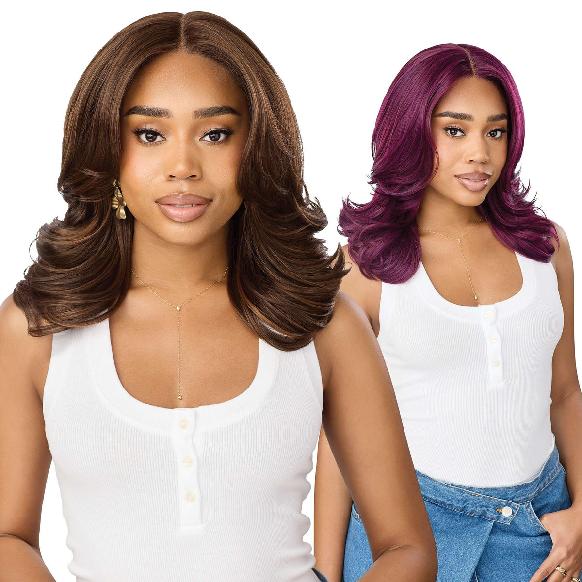 Outre Lace Front Wig - Adaire (CHERRY COLA)