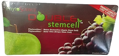 PhytoScience Double stemcell - 1 Pack (14 Sachets) - Beauty Innovations - Best Anti Aging Skin Care Beauty & Personal Care PhytoScience