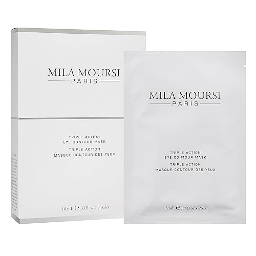 Triple Action Eye Contour Mask 5 Pairs x .33 Fl Oz Beauty & Personal Care Mila Moursi