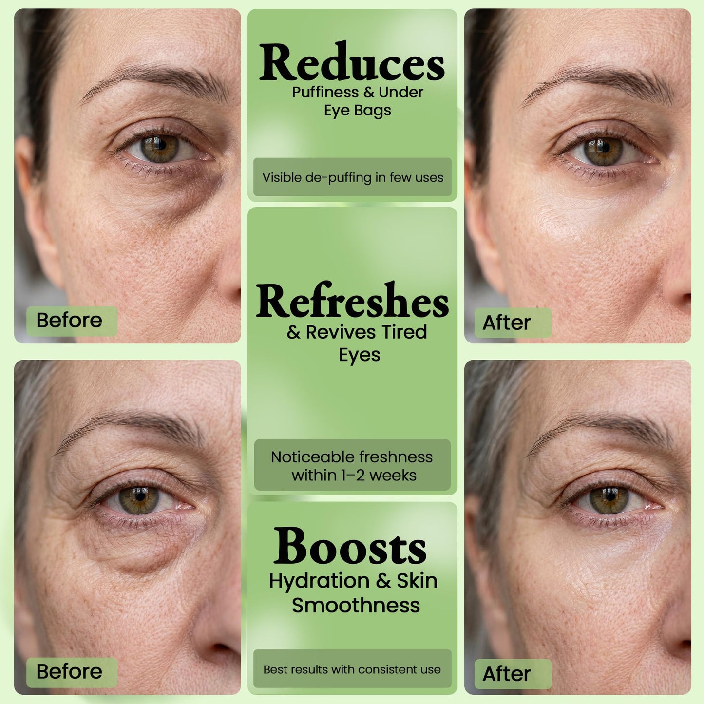 Danielle Creations Anti-Puffiness Puffy Under Eyes No More Hydrogel Undereye Masks for Dark Circles with Collagen & Cucumber, 6 Pairs Beauty & Personal Care DC DANIELLE