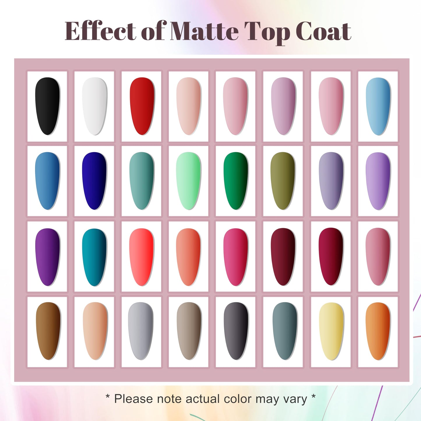 JODSONE 55 Colors Gel Nail Polish Kit with U V Light 60 PCS Charming Glitter Gel Polish No Wipe Base Top Coat Shiny Nail Gel Kit With All Sorts Beauty and Personal Care JODSONE