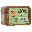 RA Cosmetics 100% Natural African Black Soap, Mango Scent, 5 oz, 141g Beauty & Personal Care RA COSMETICS