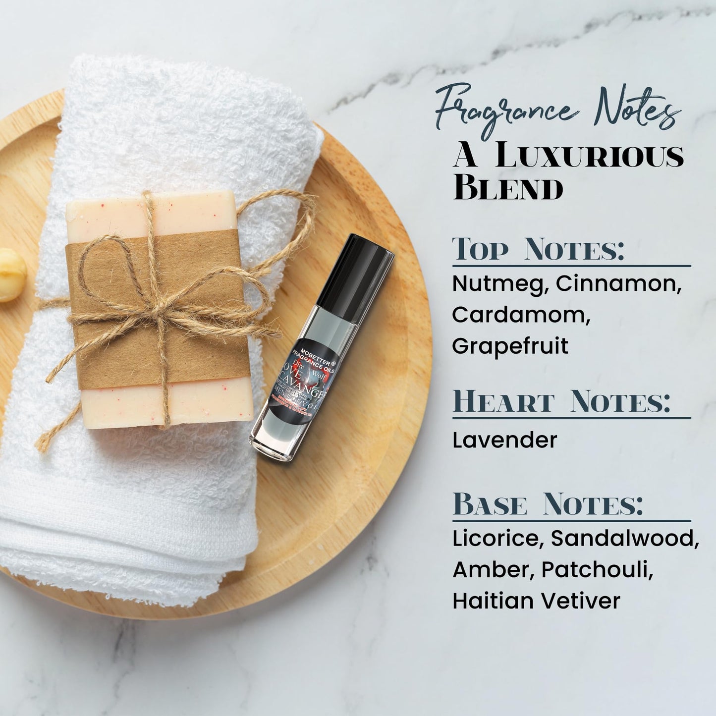 MOBETTER FRAGRANCE OILS Dire Wolf Love Scavanger A Wild Elixir Men Body Oil 0.33 Oz Roll On, Glass Bottle, Long Lasting, Travel Size Beauty & Personal Care MOBETTER FRAGRANCE OILS