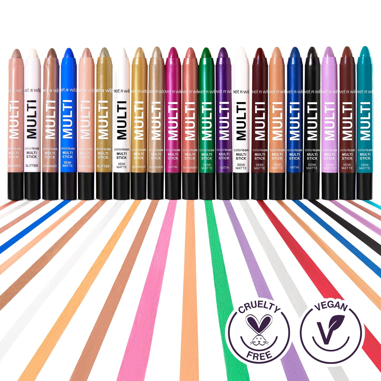 wet n wild Color Icon Cream Eyeliner Eyeshadow Multi-Stick, Moisturizing, Nourishing Velvety Cream-to-Powder Buildable & Blendable Formula Beauty & Personal Care wet n wild