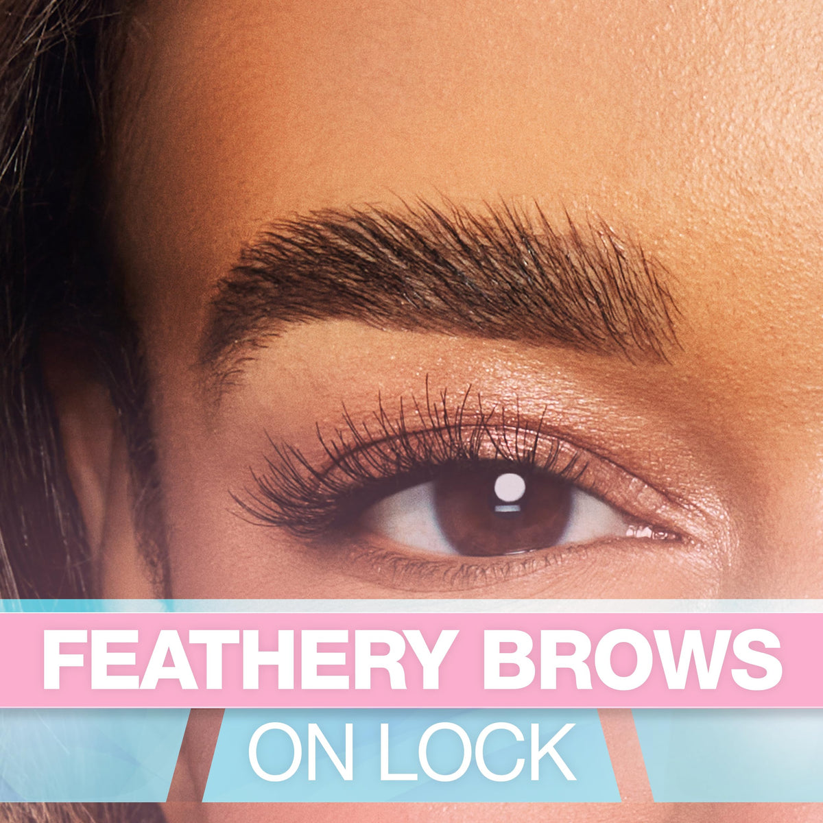 Ardell Brow Glue Crystal Clear - Instant Lamination Brow Gel with Styling Brush, All-Day Extreme Hold Eyebrow Gel Clear for Fluffy, Defined Brows,