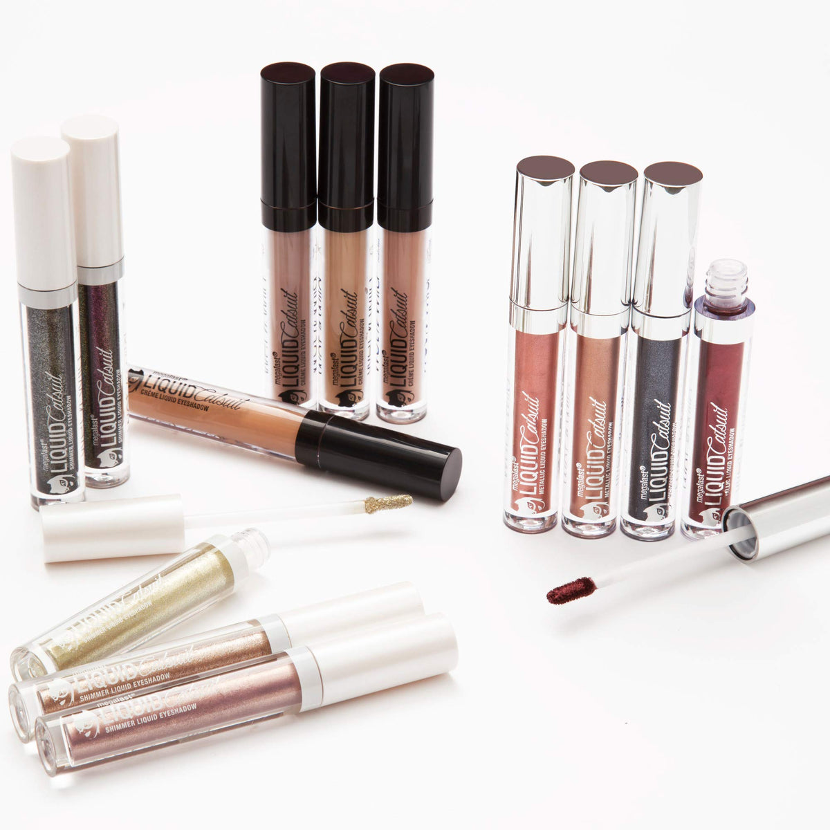 wet n wild Megalast Liquid Catsuit Metallic Eyeshadow - Long Lasting, Waterproof, High-Shine Metallic Finish - You Copper Cat