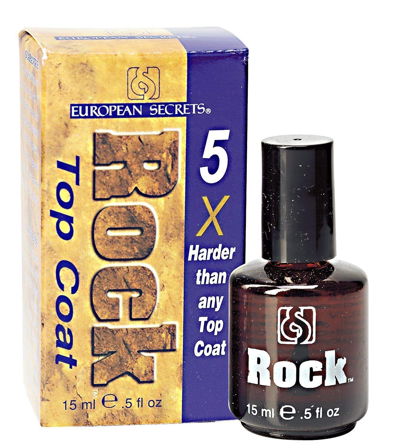 Super Nail European Secrets Rock Top Coat Beauty & Personal Care SuperNail