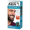 Just For Men Mustache & Beard multiple uses Beard Dye for Men with Brush Included, With Keratin Biotin Aloe and Coconut Oil for Healthy Facial Hair Beauty & Personal Care Just for Men