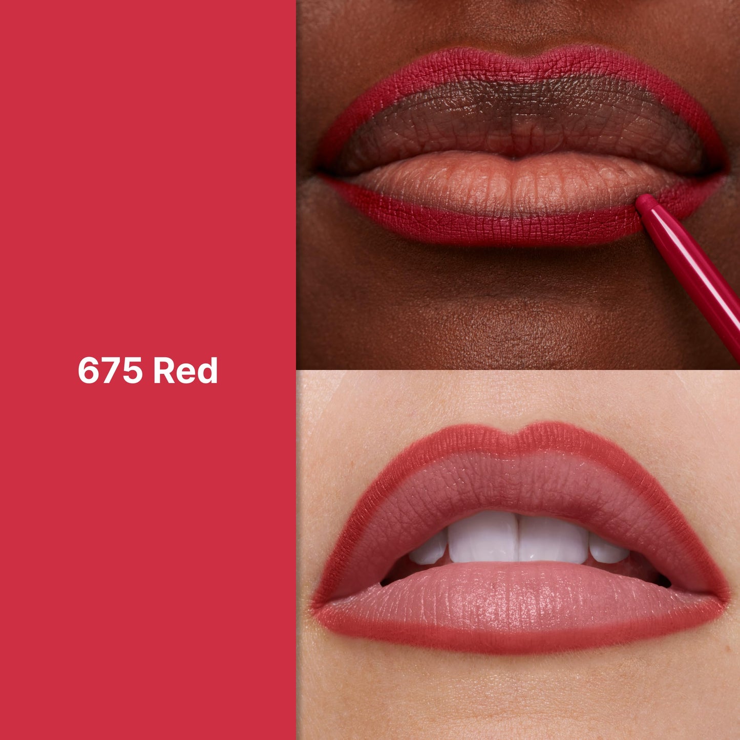Revlon Colorstay Lip Liner Makeup with Built-In Sharpener, Longwear Rich Colors, Smooth Application, 675 Red, 0.01 oz Beauty & Personal Care REVLON