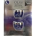Olay Retinol + Peptide 24 Fragrance Free Night Moisturizer, 1.7 OZ (2 Packs) Beauty & Personal Care Olay
