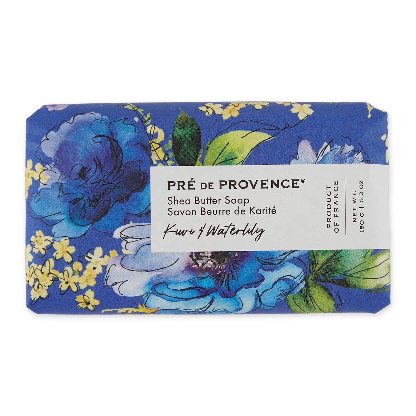 Pre de Provence Wrapped Artisanal Soap Bar, Organic Shea Butter Enriched, Natural French Skincare, Quad Milled for a Rich Smooth Lather, Kiwi Beauty & Personal Care Pre de Provence