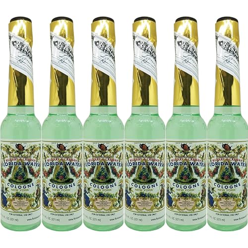 Lanman & Kemp Authentic Real Florida Water Cologne Florida Water Cologne 7.5 Oz - Six (6) Plastic Bottles Beauty & Personal Care Florida Water