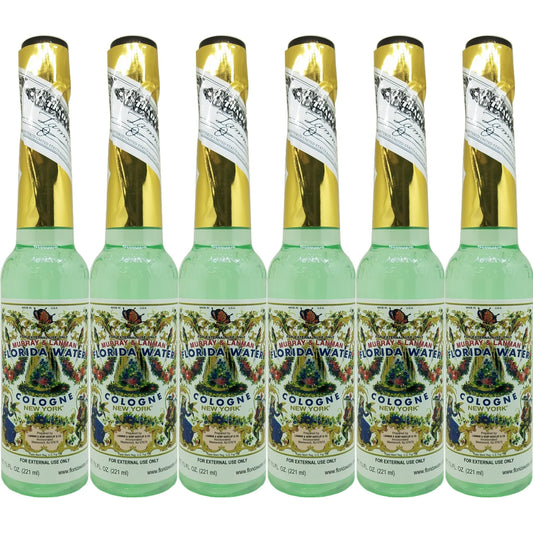 Lanman & Kemp Authentic Real Florida Water Cologne Florida Water Cologne 7.5 Oz - Six (6) Plastic Bottles Beauty & Personal Care Florida Water