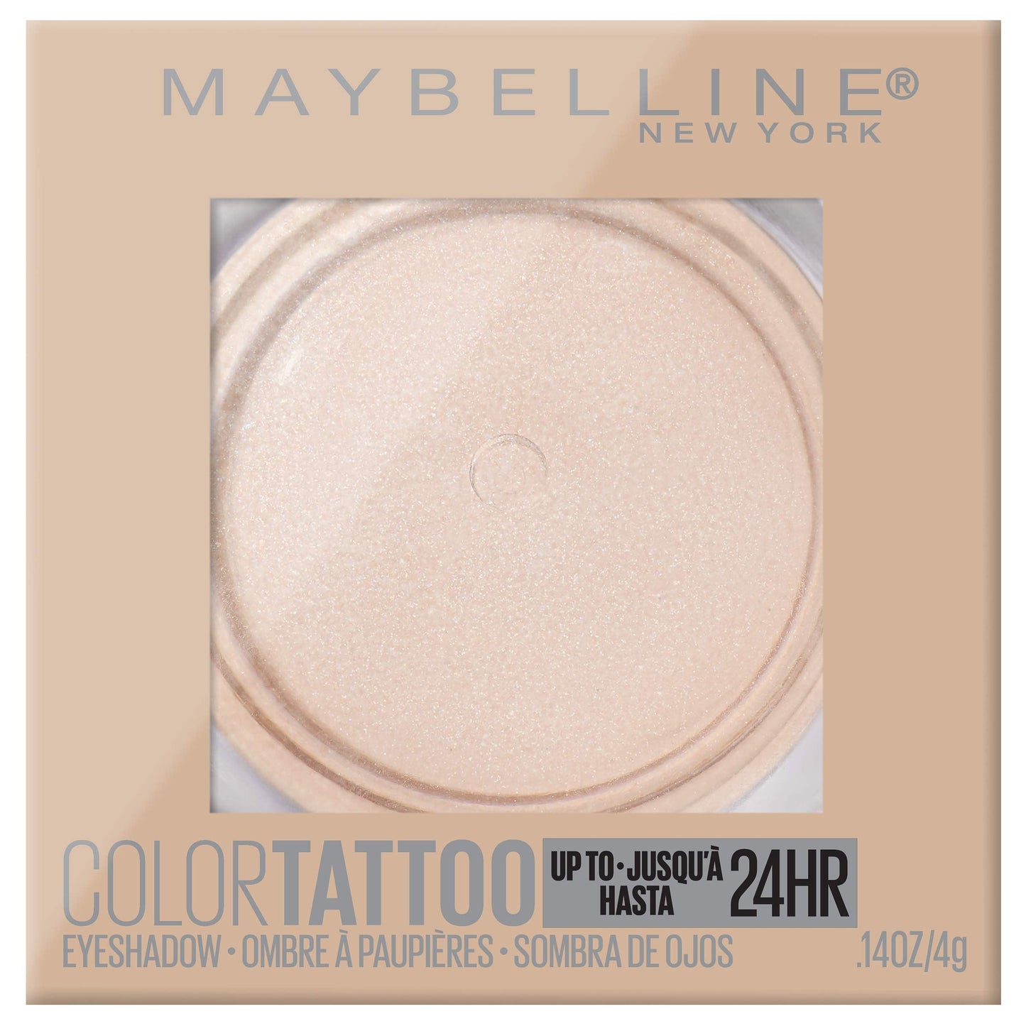 Maybelline New York Color Tattoo 24 Hour Longwear Cream Eyeshadow Makeup, Front Runner, 1 Count Beauty & Personal Care MAYBELLINE
