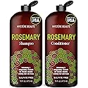 Rosemary Shampoo and Conditioner for Hair Growth, Sulfate Free Organic Rosemary Oil Shampoo De Romero Para Crecimiento, Promotes Hair Growth & Scalp Beauty & Personal Care MYSTÉRE BEAUTÉ