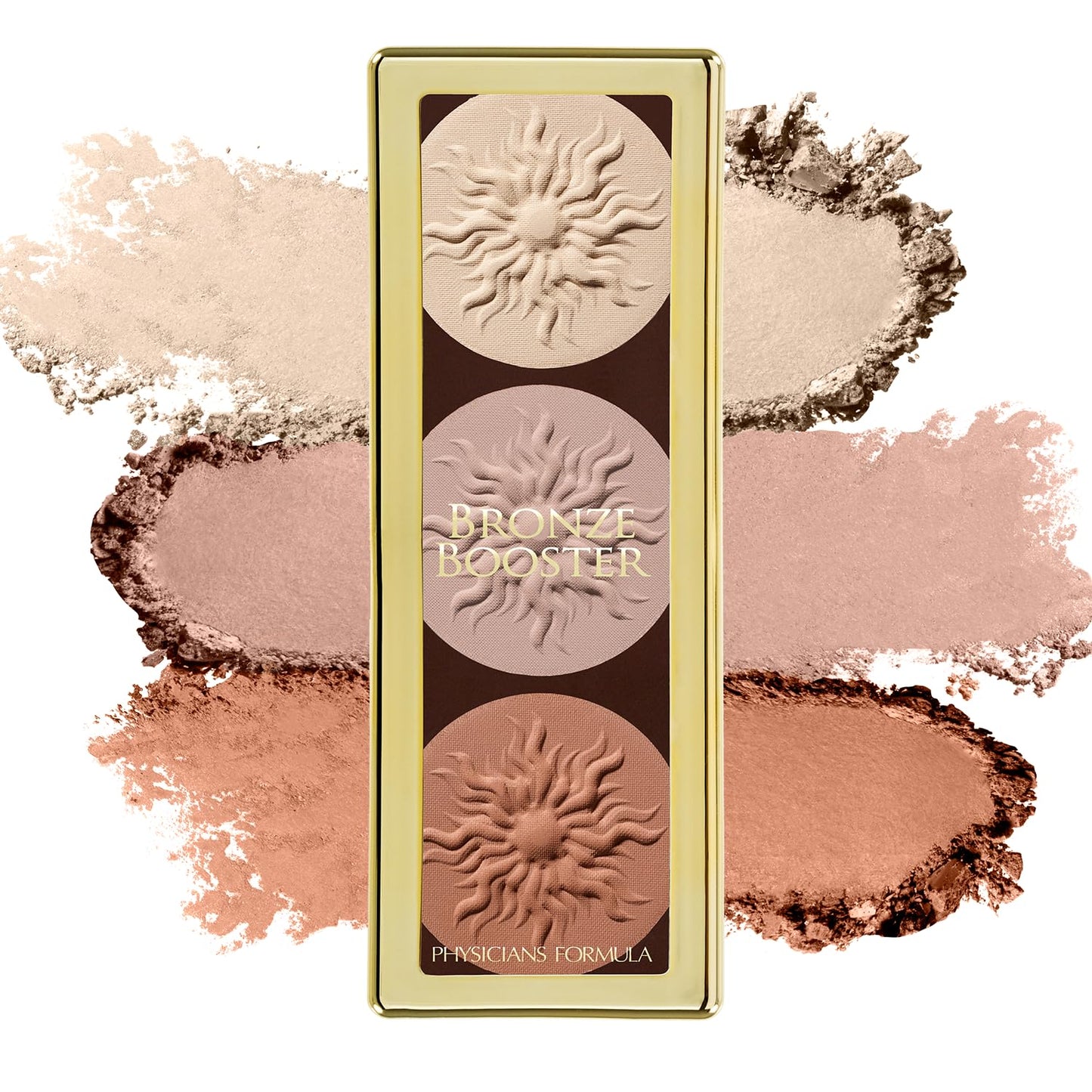 Physicians Formula Bronze Booster Highlight & Contour Palette with Brush, Blendable & Buildable Finish - Matte Sculpting Beauty & Personal Care Physicians Formula