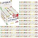DMSKY 120 Pack Lip Balm, Natural Lip Balm Bulk with Vitamin E and Coconut Oil, Moisturizing Lip Balms for Chapped Lips-12 Flavors Beauty & Personal Care Dmsky