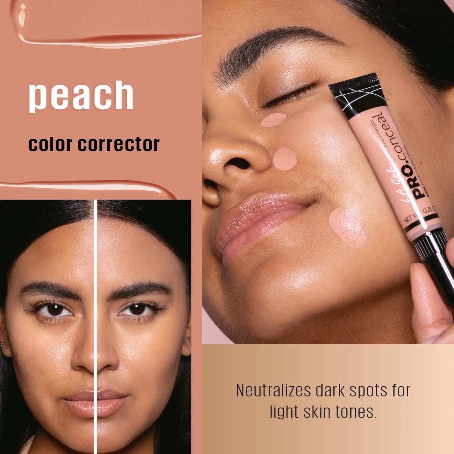 L.A. Girl HD Pro.Conceal, Peach Corrector GC994 Beauty & Personal Care L.A. Girl