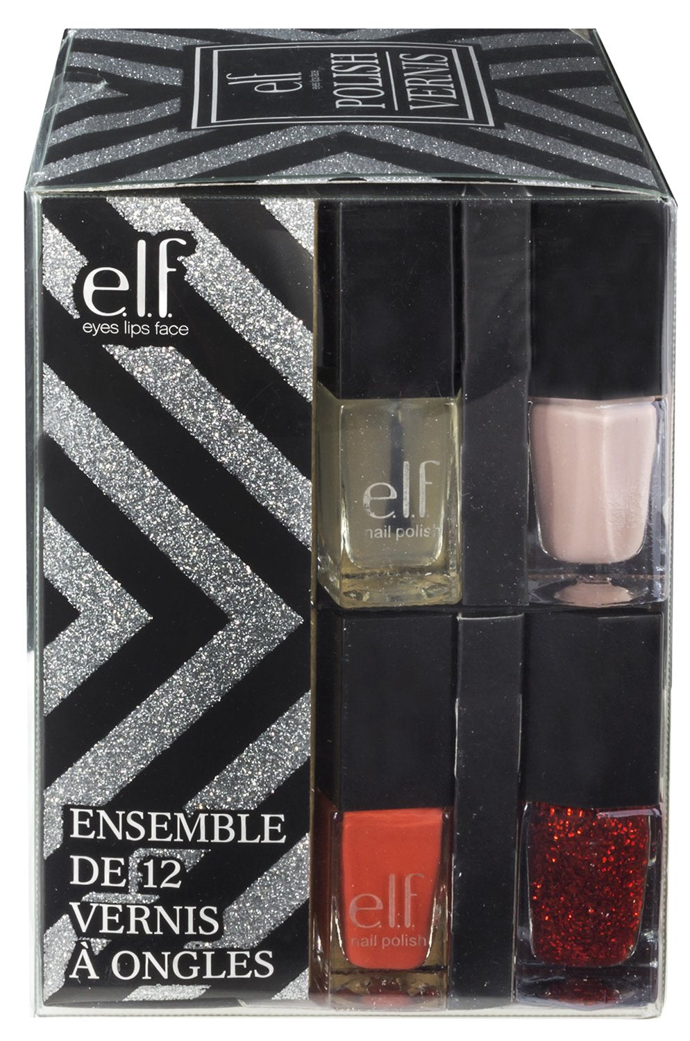 e.l.f. 12 Piece Nail Cube Set Beauty & Personal Care e.l.f.