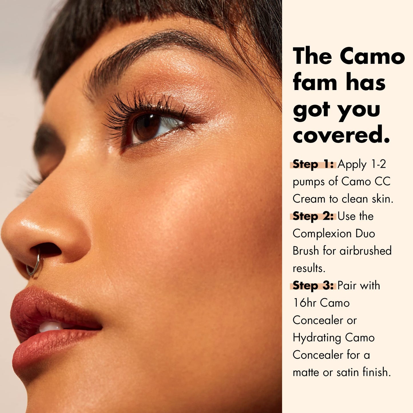 e.l.f. Camo CC Cream, SPF 30 Color-Correcting Medium-To-Full Coverage Face Foundation, Delivers An Airbrushed Finish, Vegan & Cruelty-Free, Medium Beauty & Personal Care e.l.f.