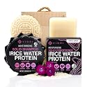 VIORI Terrace Garden Shampoo and Conditioner Bar Set and Bamboo Holder- Made with Rice Water for Hair Growth - Handcrafted Sulfate Free Shampoo Beauty & Personal Care Viori