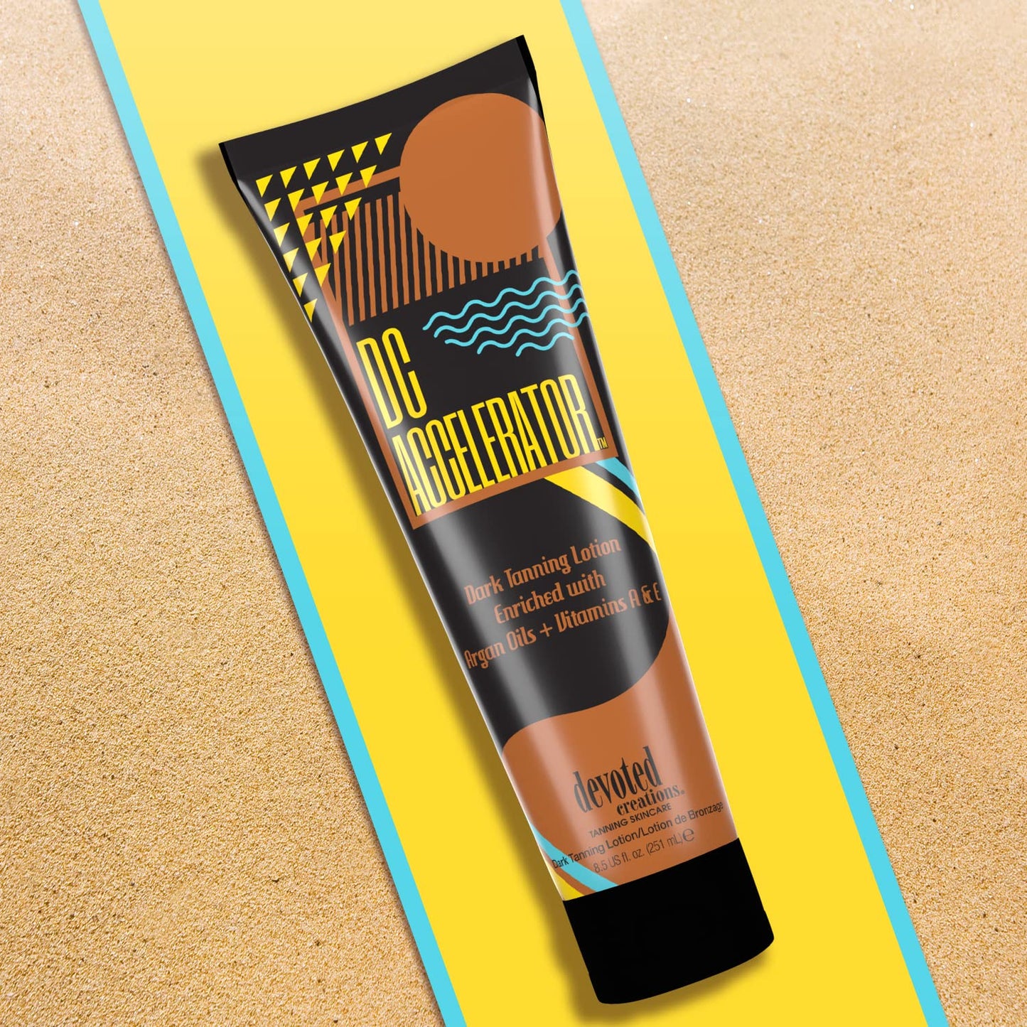 Devoted Creations DC Accelerator Dark Tanning Lotion 8.5 oz Beauty & Personal Care Devoted Creations
