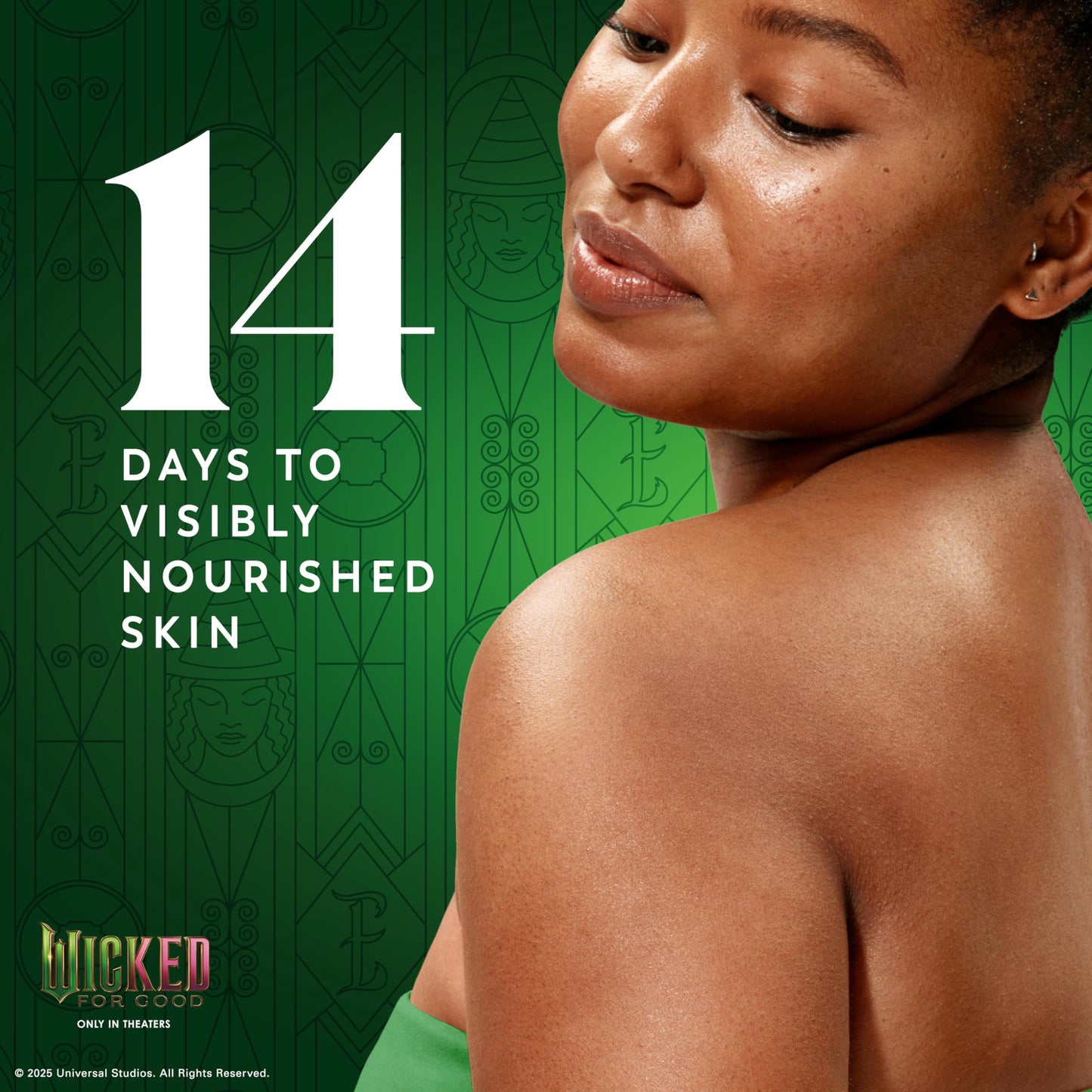 Olay Body Wash for Women, Wickedly Wonderful Elphaba’s Edition, Intensely Hydrating & Renewing, Pro-Hyaluronic Acid Serum with Vitamin B3, For All Beauty & Personal Care Olay
