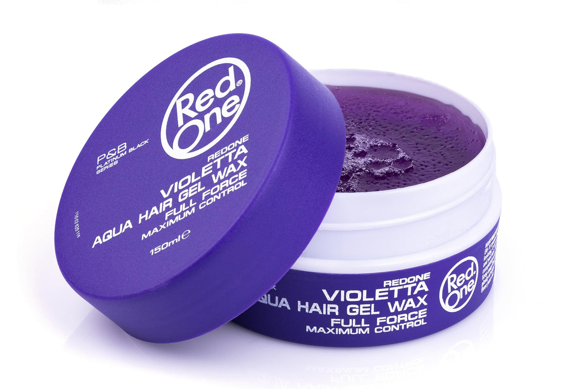 Redone Hair Styling Wax Violetta 150ml | Strong Hold & High Shine Gel Wax for Men & Women | Lavender Scent | Long Lasting Edge Control & Wet Look Hair Beauty & Personal Care Redone