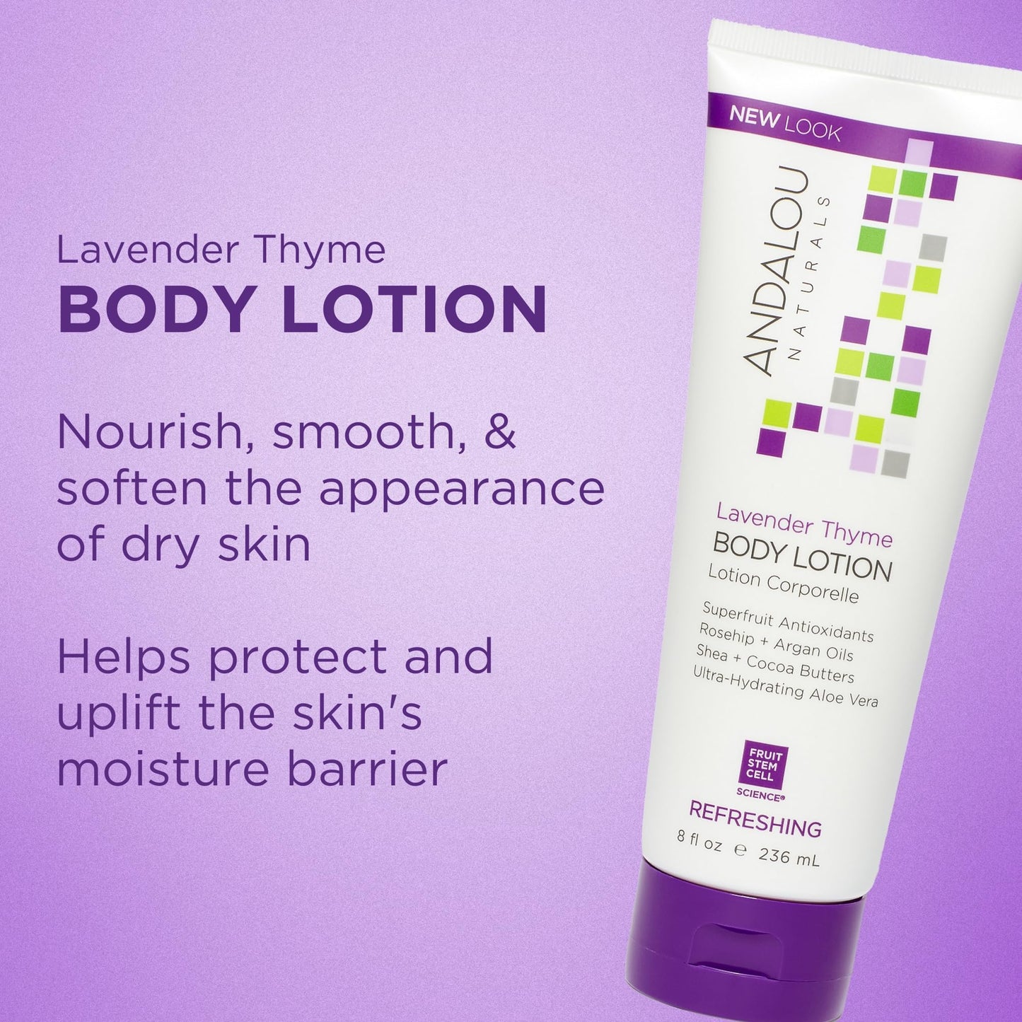 Andalou Naturals Lavender Thyme Refreshing Body Lotion, 8 Ounce Beauty & Personal Care Andalou Naturals