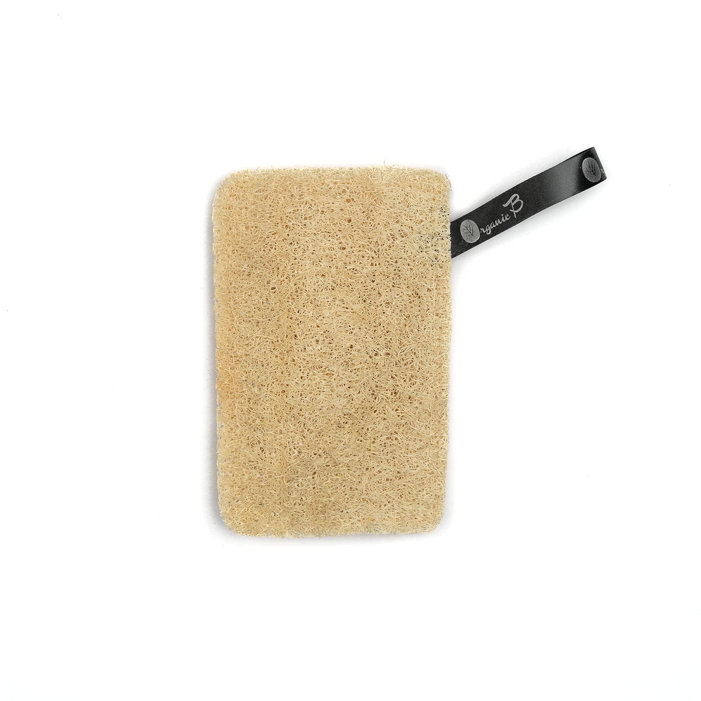 Organic B Rectangular Natural Fiber Sun Dried Loofah Pack Of 2 (Body Scrubber For Men & women)Loofah For Bath Shower Skin Exfoliation Beauty and Personal Care Organic B