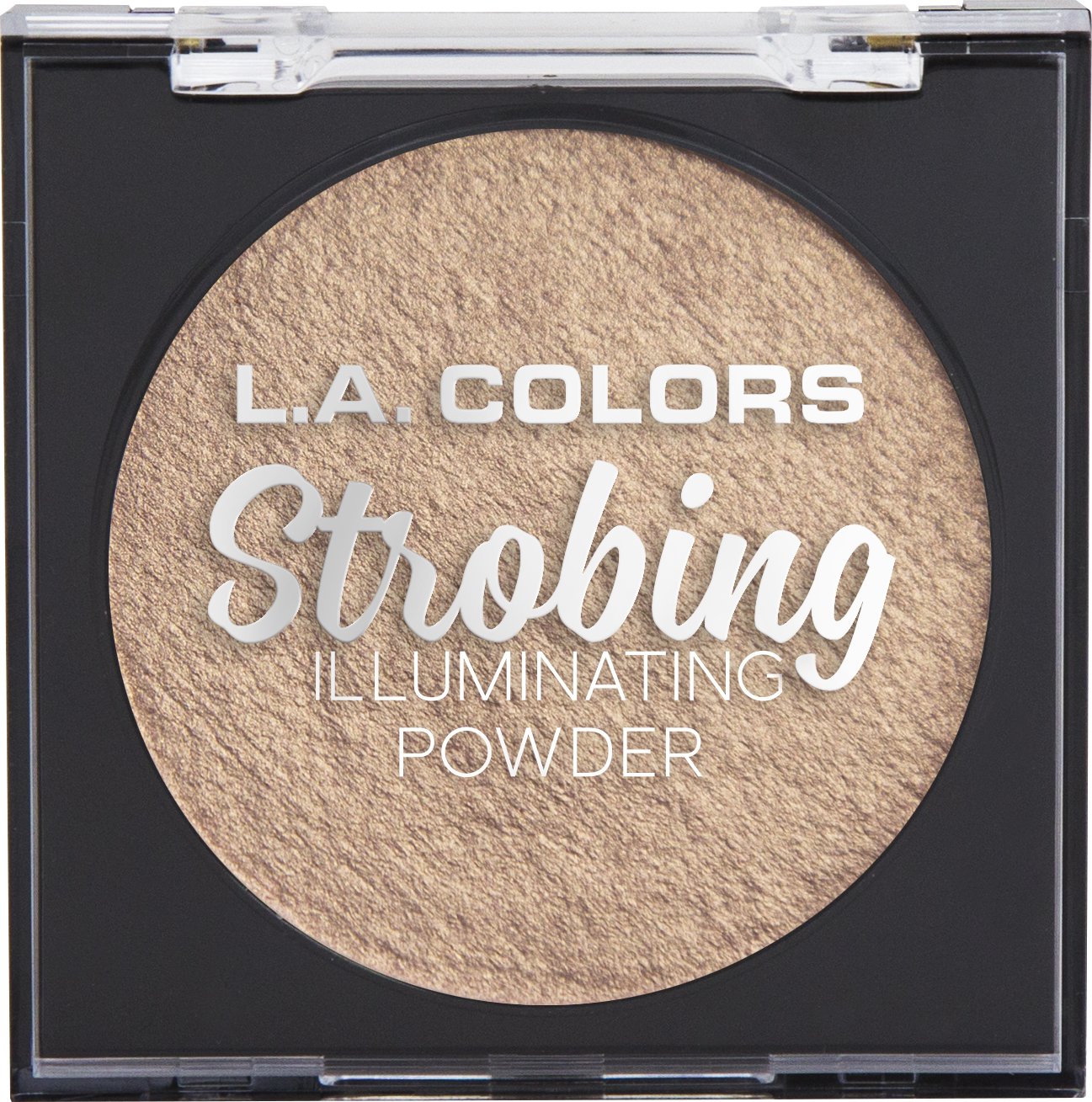 L.A. COLORS Strobing Illuminating Powder, Gold Halo CSP255 Beauty & Personal Care L.A. COLORS