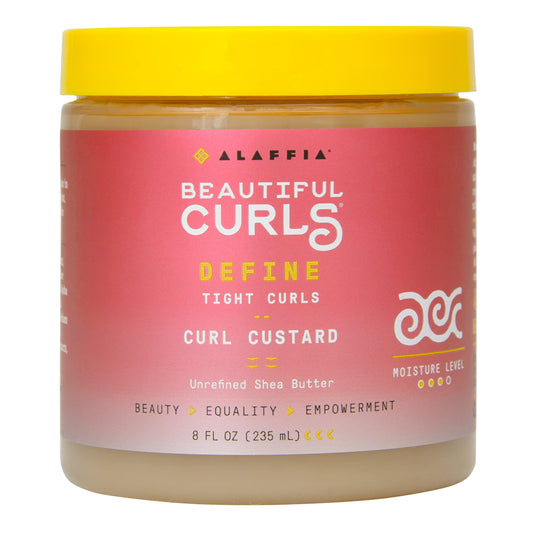 Alaffia Hair Care, Beautiful Curls Curl Custard for Tight Curls, Nourishing Shea Butter to Hydrate & Define, 8 Oz Beauty & Personal Care Alaffia