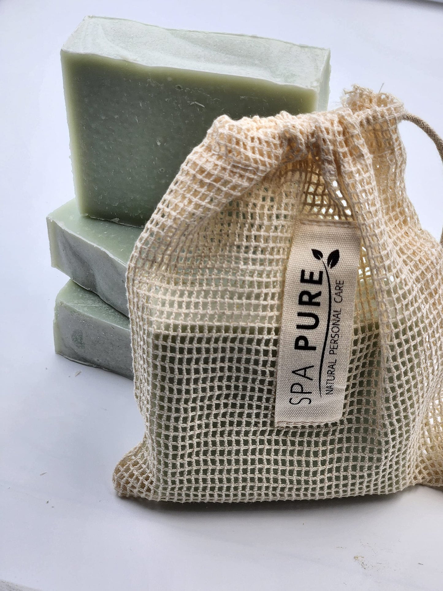 Spa Pure Aromatherapy Luxury Soap, made with plant based ingredients, essential oils, all natural, 4.5 oz each (Citrus Mint) Beauty & Personal Care Spa Pure