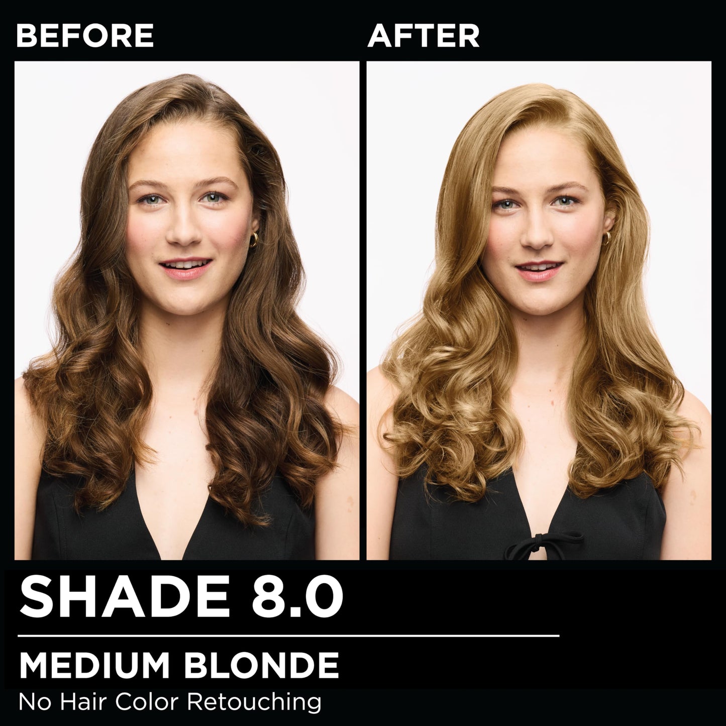 Garnier Olia Hair Color, Ammonia-Free Permanent Hair Dye, Oil-Powered Formula for 100% Gray Coverage and 3x Shinier Hair, Vegan & Cruelty Free, 8.0 Beauty & Personal Care Garnier