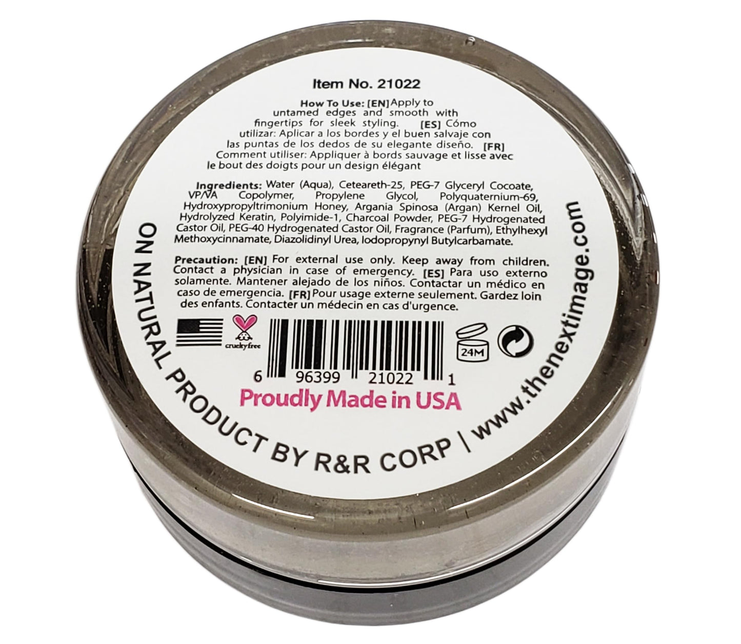 On Natural Edge Control Extreme Hold-Charcoal and Honey (1 oz) Beauty & Personal Care On Natural
