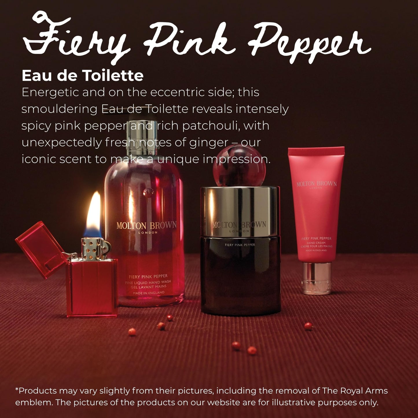 Molton Brown Fiery Pink Pepper Eau de Toilette 3.3 fl. oz. Beauty & Personal Care Molton Brown