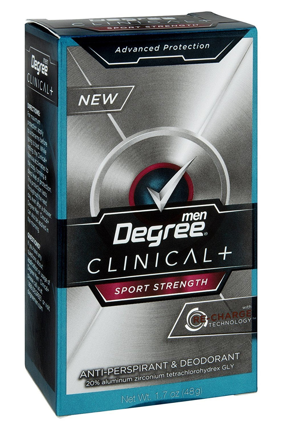 Degree Sprt Strngth Mens Antprsnt Deod 1.7 Oz, Pack of 12 Beauty and Personal Care Degree
