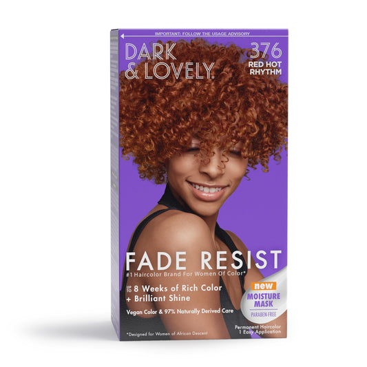 SoftSheen-Carson Dark and Lovely Fade Resist Rich Conditioning Color, Red Hot Rhythm 376 Beauty & Personal Care SoftSheen
