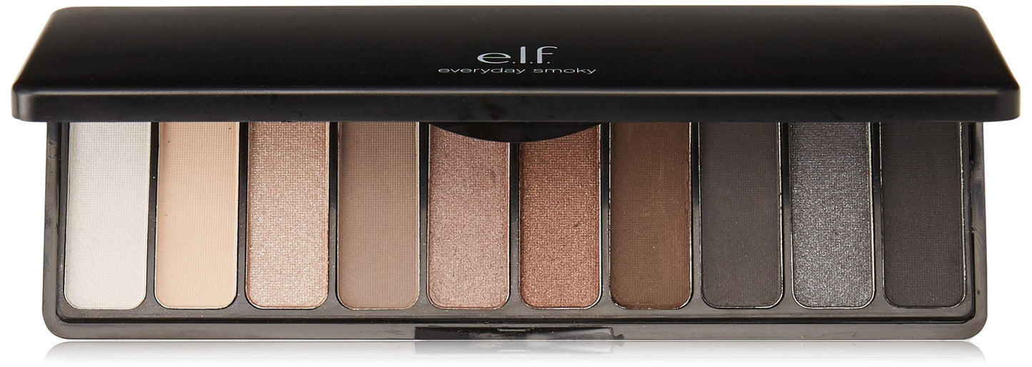 E L F Cosmetics Eyeshadow Palette Everyday Smoky 0 49 oz 14 g Beauty & Personal Care e.l.f.