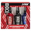 BOD man Body Spray Gift Set, Black, Really Ripped Abs, Most Wanted, 3 Piece Beauty & Personal Care BOD man