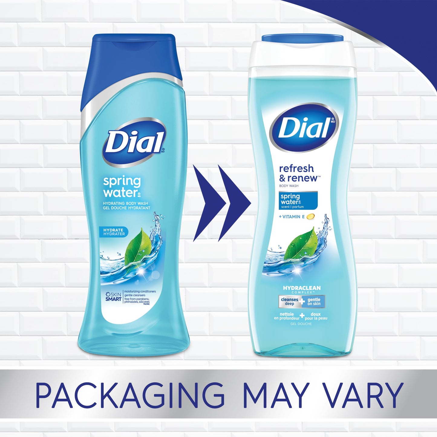 Dial Softening Body Wash, Spring Water, 21 fl oz (Pack of 4) Beauty & Personal Care Dial