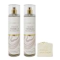 Bath & Body Works Fresh Vanilla Blossoms - Pack of Two - Fragrance Mist With Wild Jasmine Soap. Beauty & Personal Care Bath & Body Works