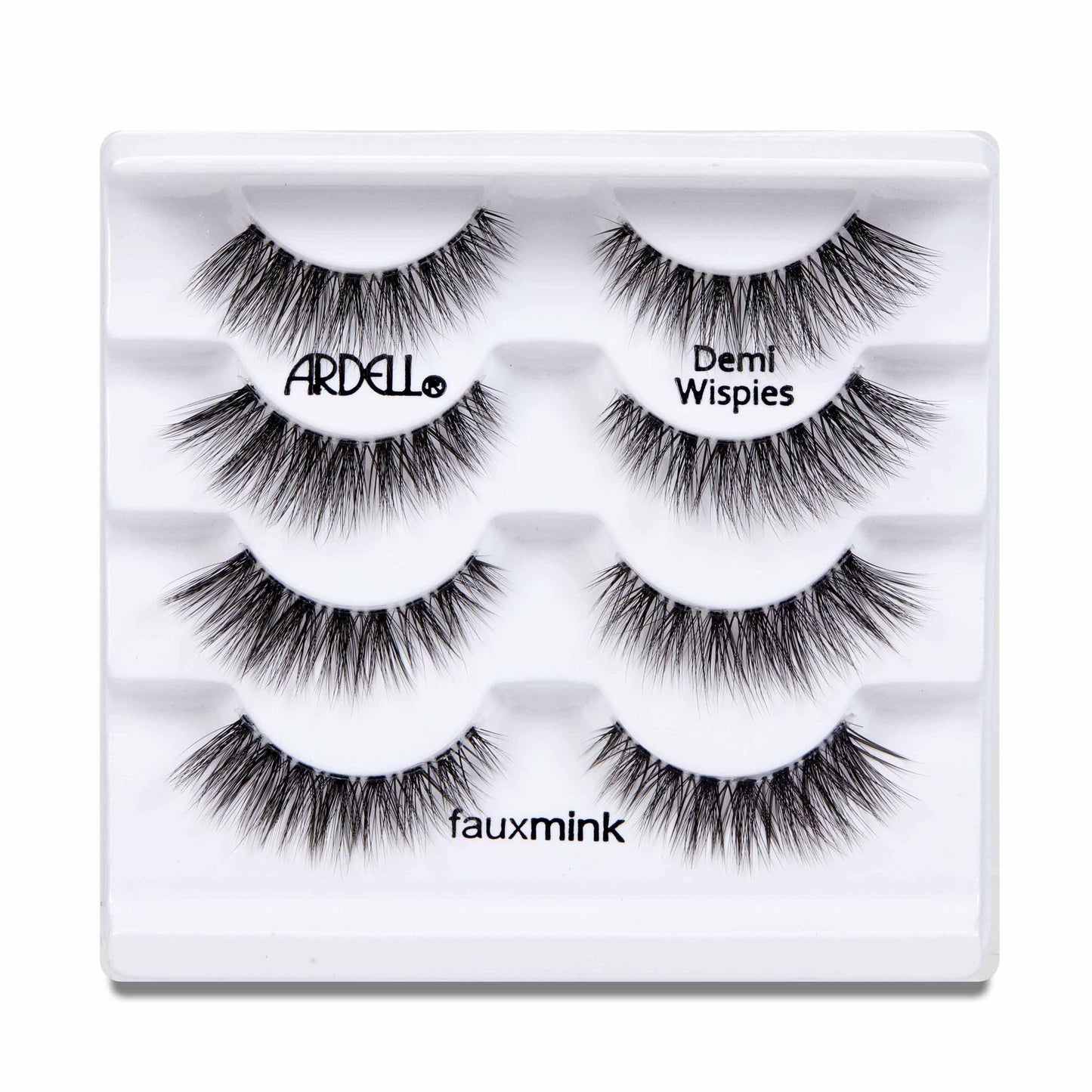 Ardell Faux Mink Lashes Demi Wispies Multipack, Natural-Looking False Eyelashes, 4 Pairs, 1 Pack Beauty & Personal Care Ardell