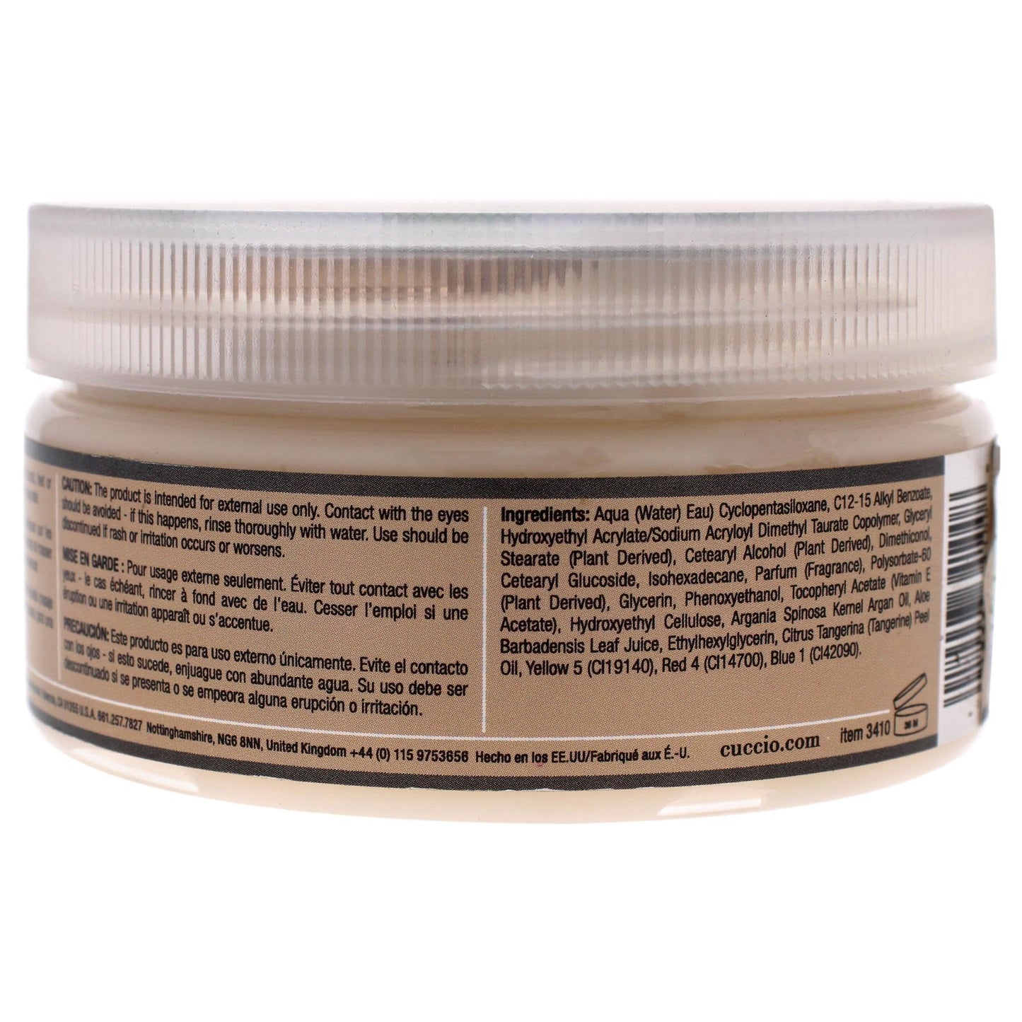 C U C C I O Butter Blend - Tangerina and Argan by Cuccio Naturale for Unisex - 8 oz Body Lotion Beauty & Personal Care Cuccio