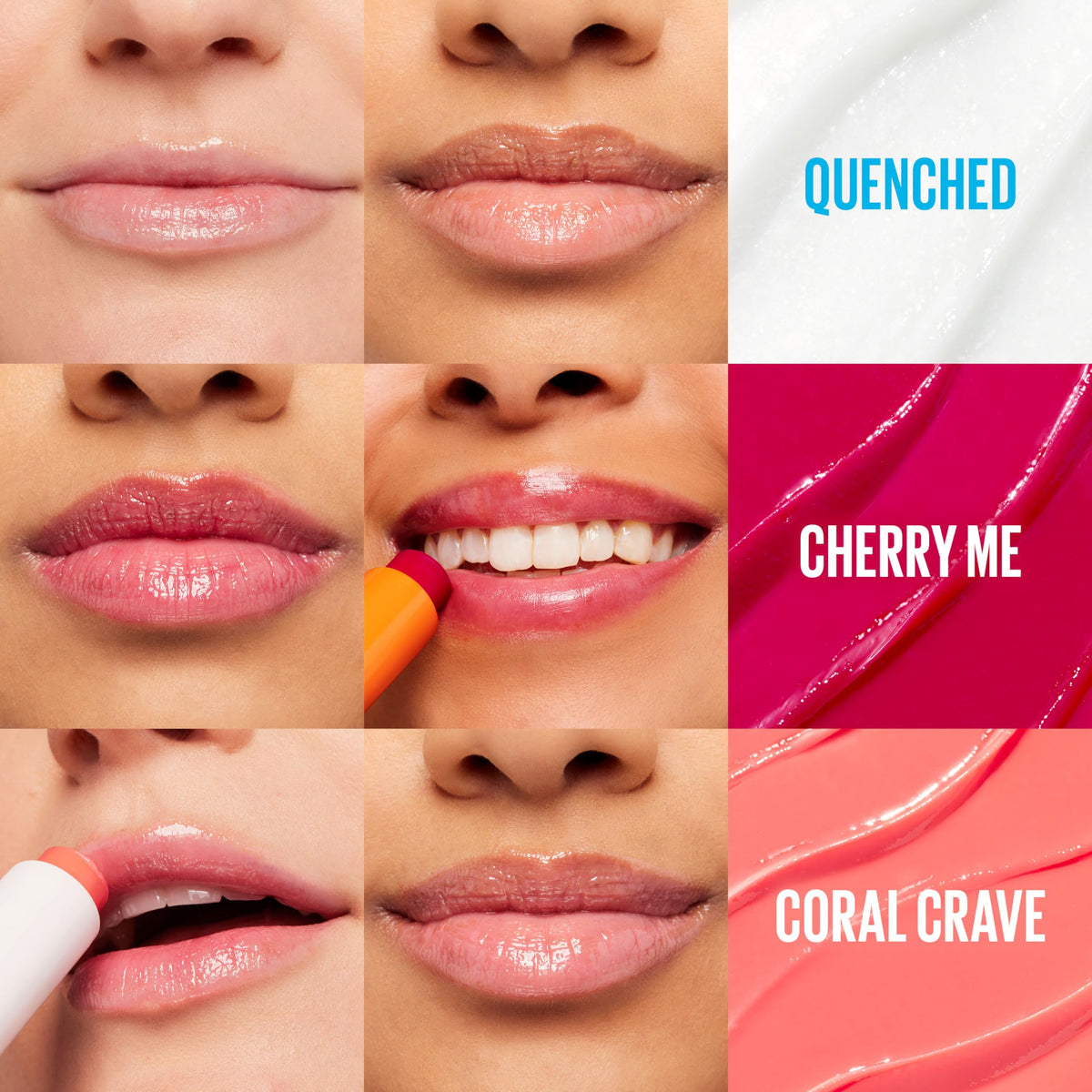 Maybelline New York Baby Lips Moisturizing Lip Balm 3-pack, Lip Care Essentials, 3 Shades