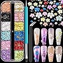 3D Flowers for Nails Art Colorful Charms Kit #2 with Caviar Beads, Blossom Rhinestones Crystal Pearls Acrylic Studs DIY Design Manicure Accessories Beauty & Personal Care BELLEBOOST