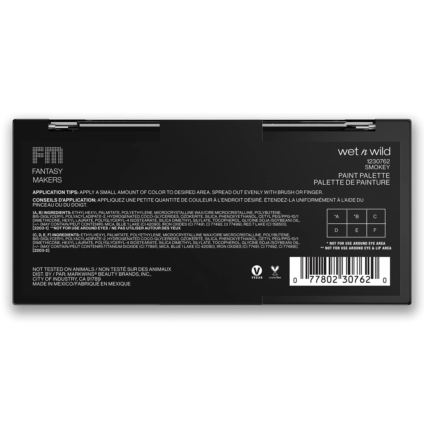 wet n wild Fantasy Makers Halloween Paint Palette Smokey Beauty & Personal Care wet n wild