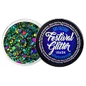 Art Factory Mermaid Holographic Body Glitter Gel - Chunky Sea Mix Cosmetic Glitter for Face, Hair & Body - Festival Rave Makeup, Long Wear Glitter Beauty & Personal Care Art Factory