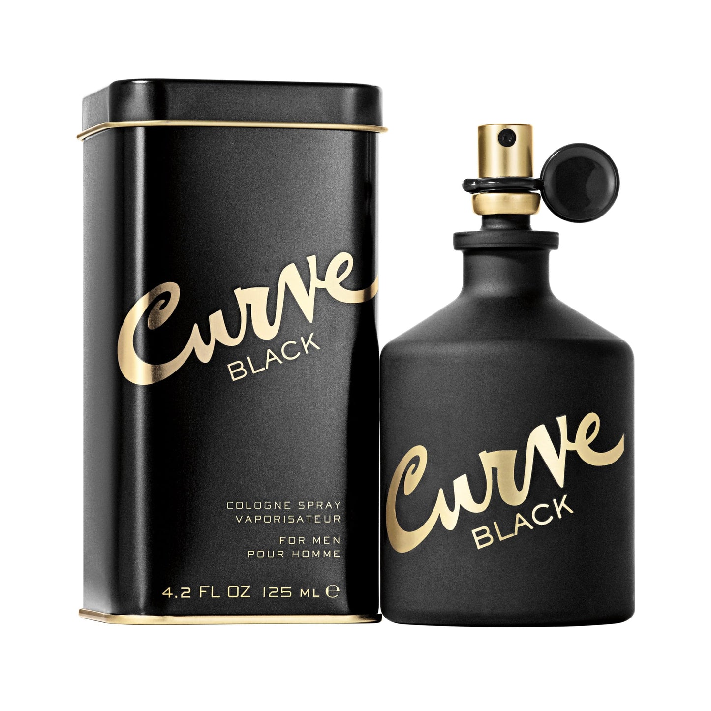 Curve Black Men's Cologne Fragrance Spray, Casual Day or Night Scent, 4.2 fl oz Beauty & Personal Care Curve