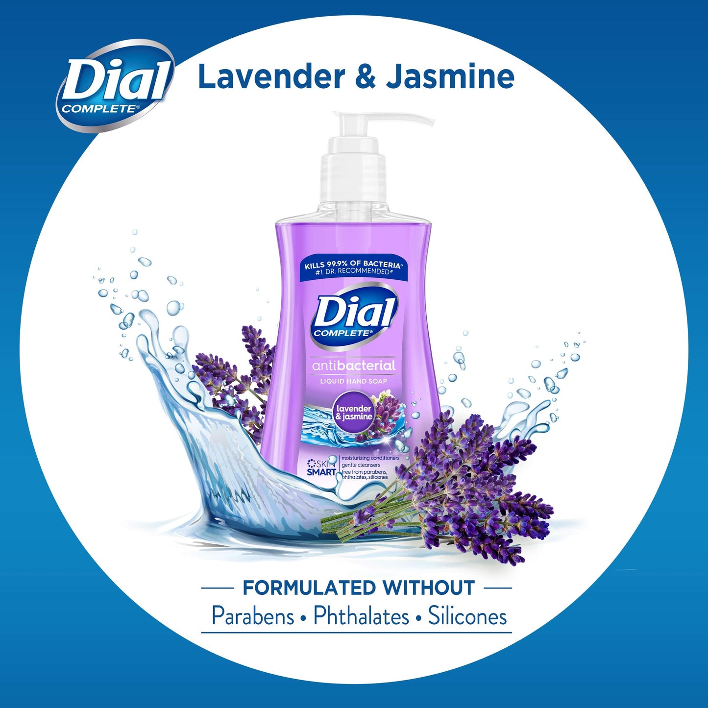Dial Antibacterial Liquid Hand Soap, Lavender & Twilight Jasmine, 7.5 Fluid Ounces Beauty & Personal Care Dial